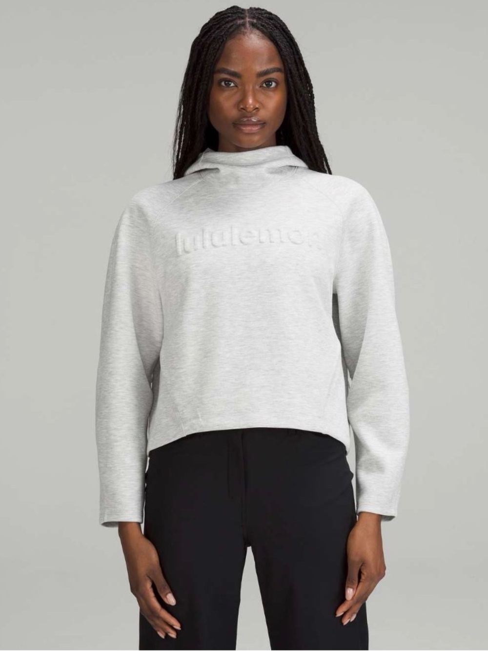 Lululemon AirWrap Hoodie *Emboss Wordmark
Heathered Core Ultra Light Grey